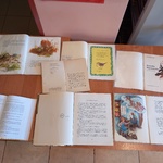 Wystawka książek w bibliotece z okazji Ogólnopolskiego Dnia Głośnego Czytania.jpg