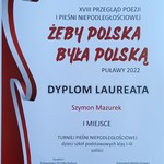 Dyplom Laureata Szymona Mazurka.jpg