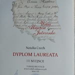 Dyplom Laureata dla Natalii Czech.jpeg